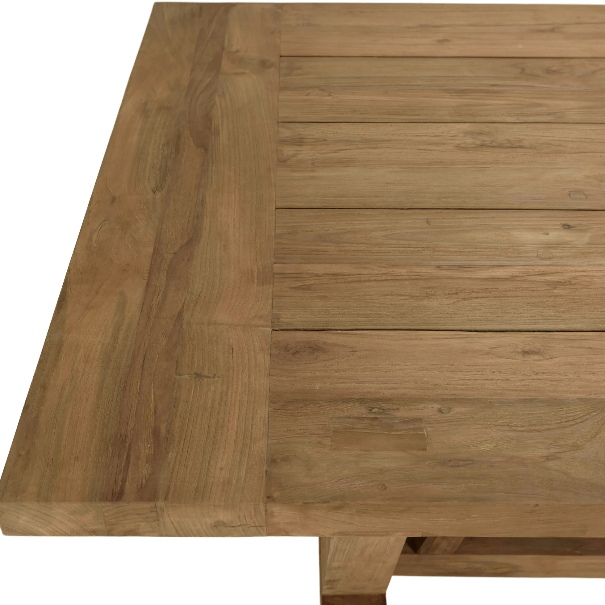 Ensemble de jardin table pieds en V et 6 chaises en rotin synthétique LUMIO