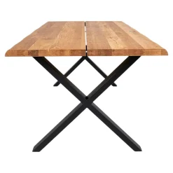 Ensemble table et chaises grises microfibre (lot de 7 pièces) SAVONE