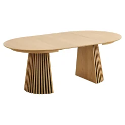 Ensemble table et chaises vertes bouclettes (lot de 9 pièces) AMSTERDAM