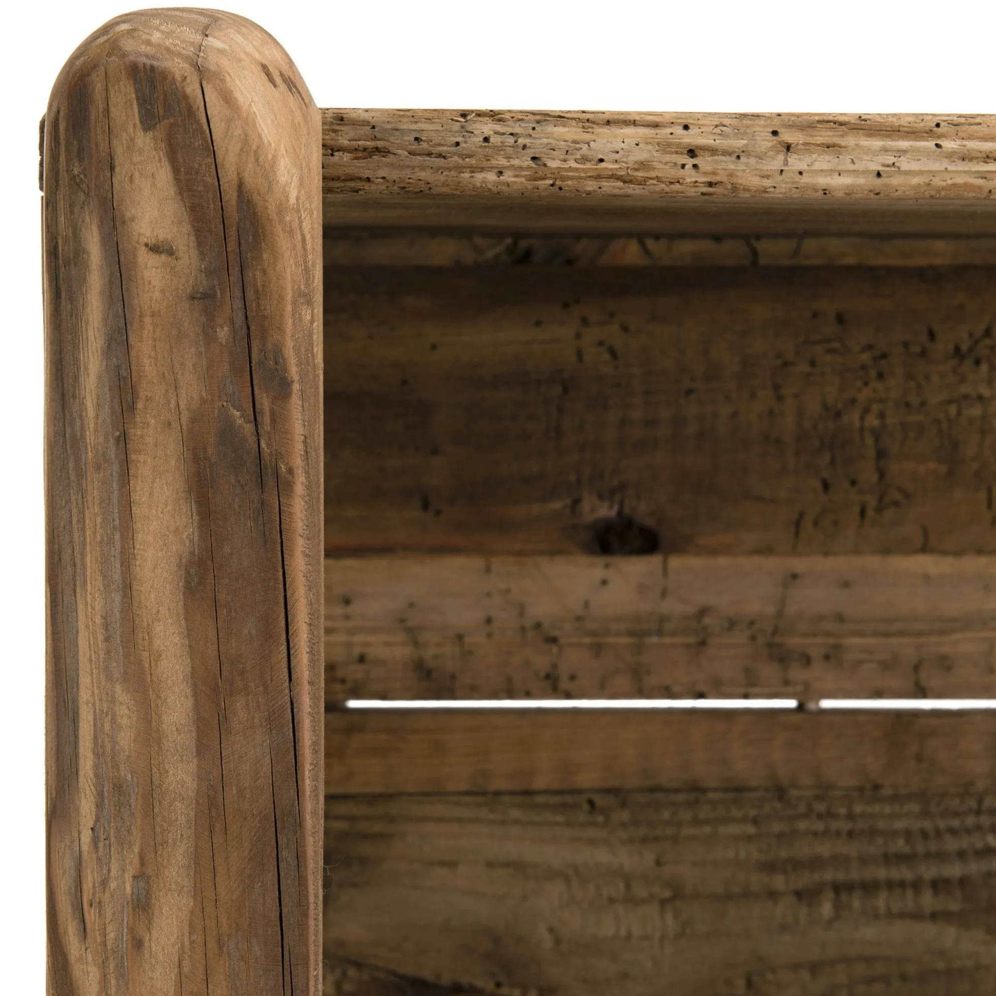 Etagère bibliothèque en bois de pin recyclé 5 niveaux DENVER