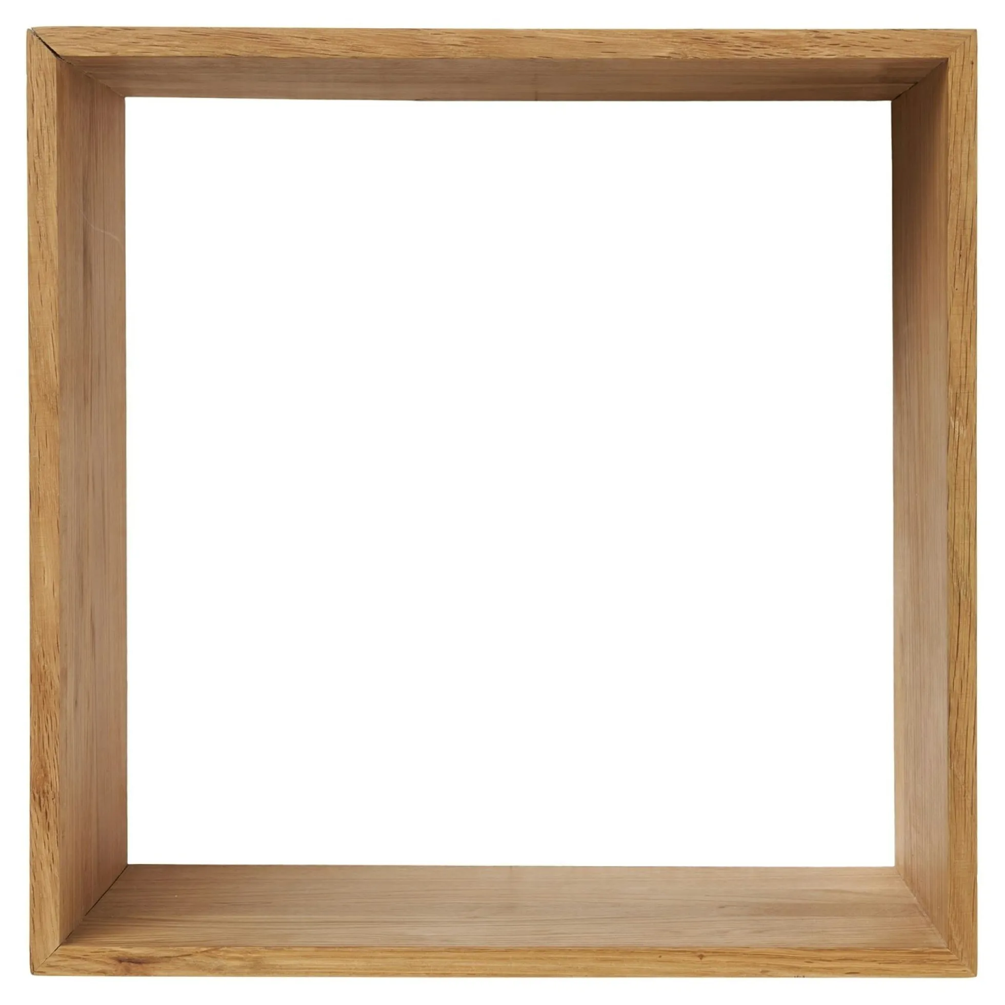 Etagère cube en bois de chêne clair 30 cm VARDE