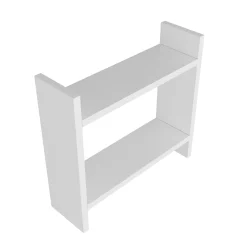 Etagère cuisine blanche à poser - 2 niveaux MARFA
