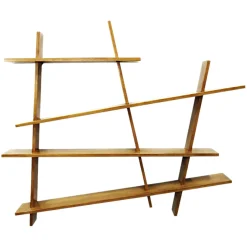 Etagère déstructurée bois massif MAORI