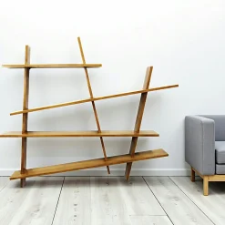 Etagère déstructurée bois massif MAORI