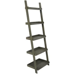 Etagère escalier hévéa H190cm HELENA