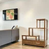 Etagère escalier 2 tiroirs ATTAN 112x35x115cm