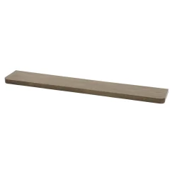 Etagère murale bois d’acacia brun bords arrondis 120 cm NAKO