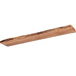Etagère murale bois massif bordure naturelle 120 cm MELBOURNE