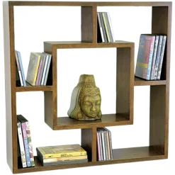 Etagère murale destructurée 67x67x16cm MAORI