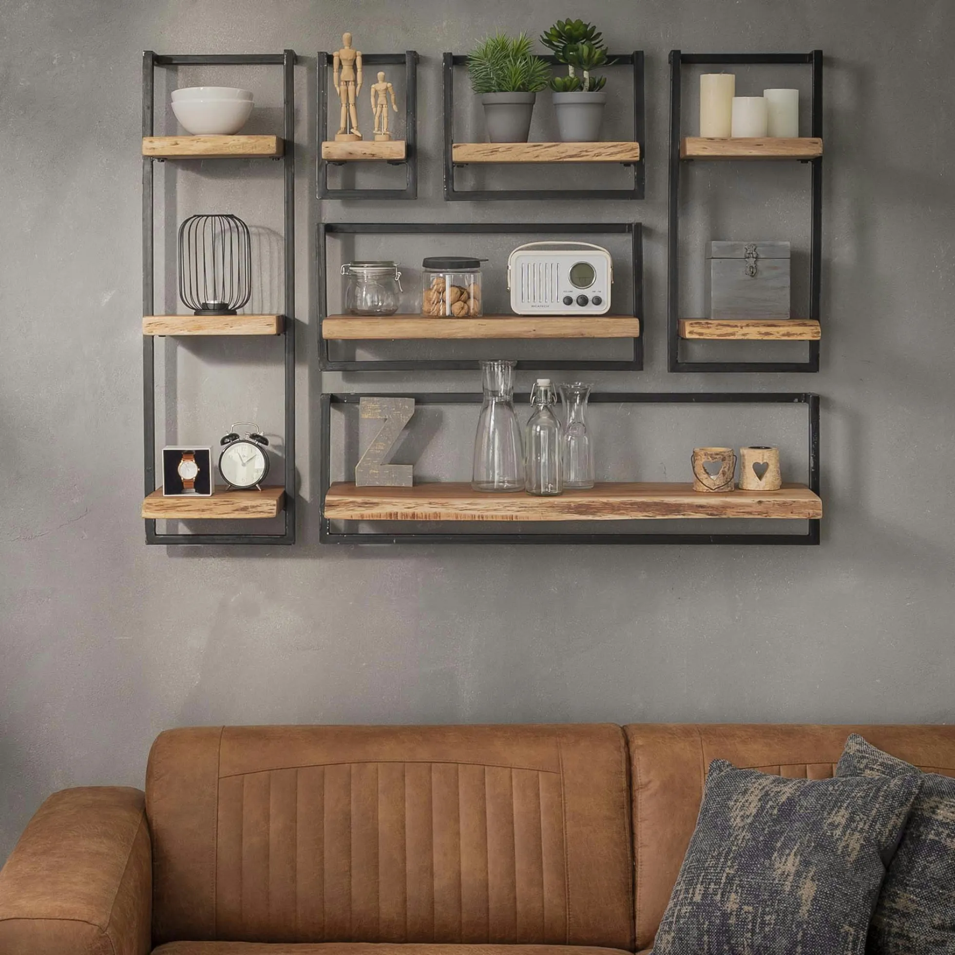 Etagère murale verticale 30 cm MELBOURNE