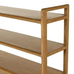 Etagère 4 niveaux en bois de mindi TIVARO