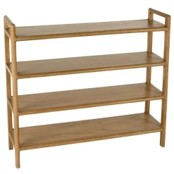 Etagère 4 niveaux en bois de mindi TIVARO