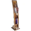 Etagère range CD 4 étages hévéa 115cm MAORI