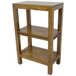 Etagère triple plateaux hévéa 80cm OLGA