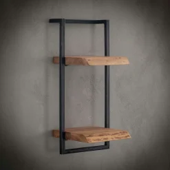 Etagère verticale bois métal MELBOURNE