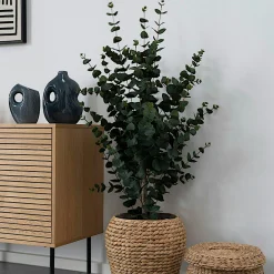 Eucalyptus artificiel en pot