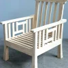 Fauteuil ajouré Hévéa 73x80x97cm MAORI