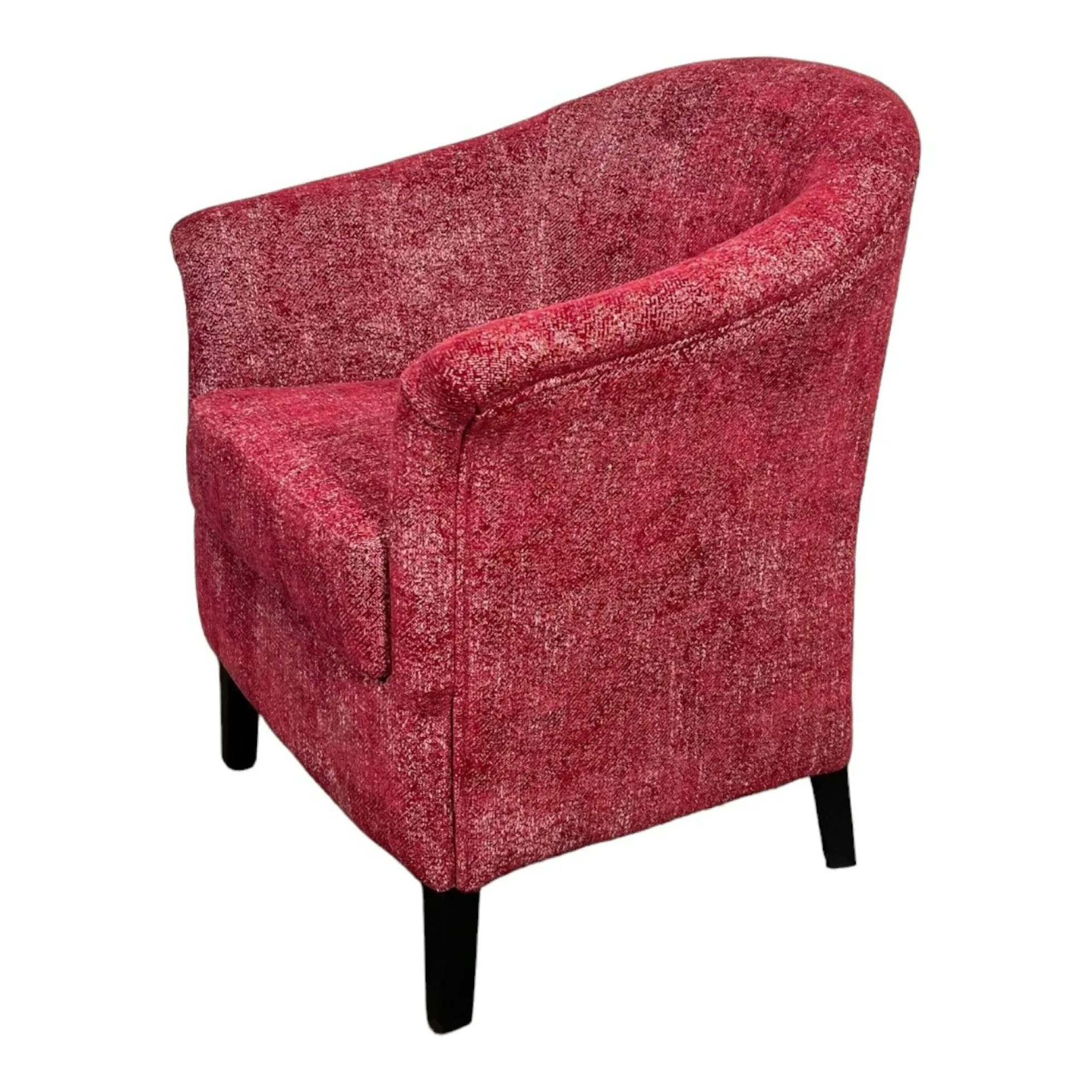 Fauteuil Cabriolet rouge chinéMIRA