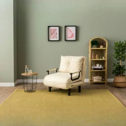 Fauteuil convertible écru inclinaison réglable 175 cm IBARRA