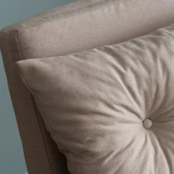 Fauteuil convertible écru 1 place couchage 175 cm MODI