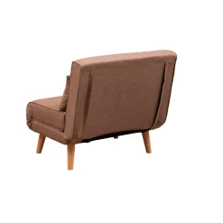Fauteuil convertible marron, couchage 180 cm COPALA