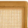 Fauteuil en rotin et bois DIKA