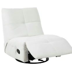 Fauteuil relax inclinable blanc BELORA