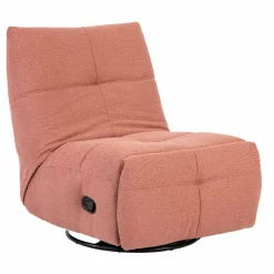 Fauteuil relax inclinable rose BELORA