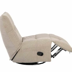 Fauteuil relax inclinable taupe BELORA