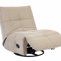 Fauteuil relax inclinable taupe BELORA