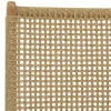 Fauteuil relax teck et cordes tressées beiges (lot de 2) SUMMER