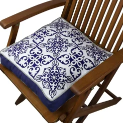Galette de chaise rembourrée – carreaux de ciment IZMIR