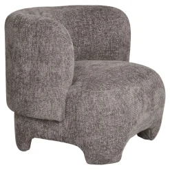Gros fauteuil design gris BERLIN