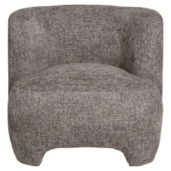 Gros fauteuil design gris BERLIN