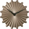 Horloge murale motif soleil