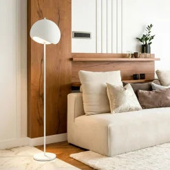 Lampadaire blanc design organique 170 cm NOXIS