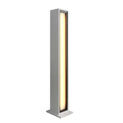 Lampadaire colonne LED blanc design à télécommande AURA