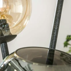 Lampadaire design en verre – torche 3 couleurs NIAGARA
