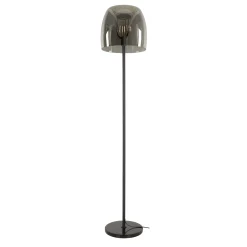 Lampadaire en verre fumé gris NIAGARA