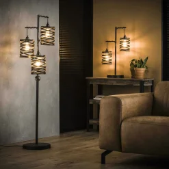 Lampadaire ruban 3 abat-jours RALF