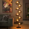Lampadaire salon 8 anneaux RALF