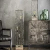 Lampe colonne industrielle effet maille GM TRIBECA