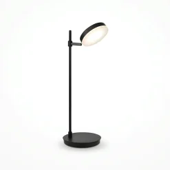 Lampe de bureau articulée LED – tête orientable noire OCALA