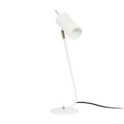 Lampe de table blanche, abat-jour orientable moderne chic SFAX