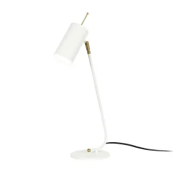 Lampe de table blanche, abat-jour orientable moderne chic SFAX