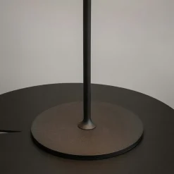 Lampe de table rechargeable noire - style design ALMA