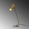 Lampe de table vintage, abat-jour tube orientable SFAX