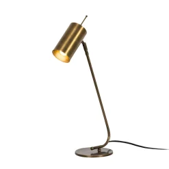 Lampe de table vintage, abat-jour tube orientable SFAX