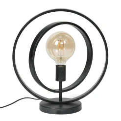 Lampe industrielle anneaux croisés TRIBECA