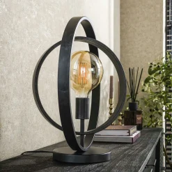 Lampe industrielle anneaux croisés TRIBECA